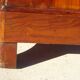 Antique mahogany chest of drawers with white marble.