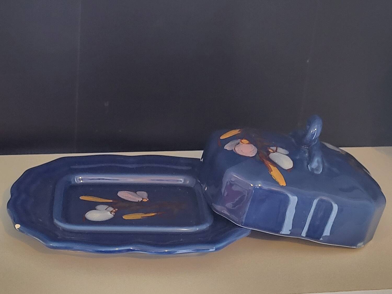 Butter dish Vallauris 1960