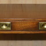 Kennedy Harrods military campaign console with two drawers