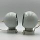 Set of 2 Eyeball wall lamps - Reggiani - 60s,  space age design desk lamp