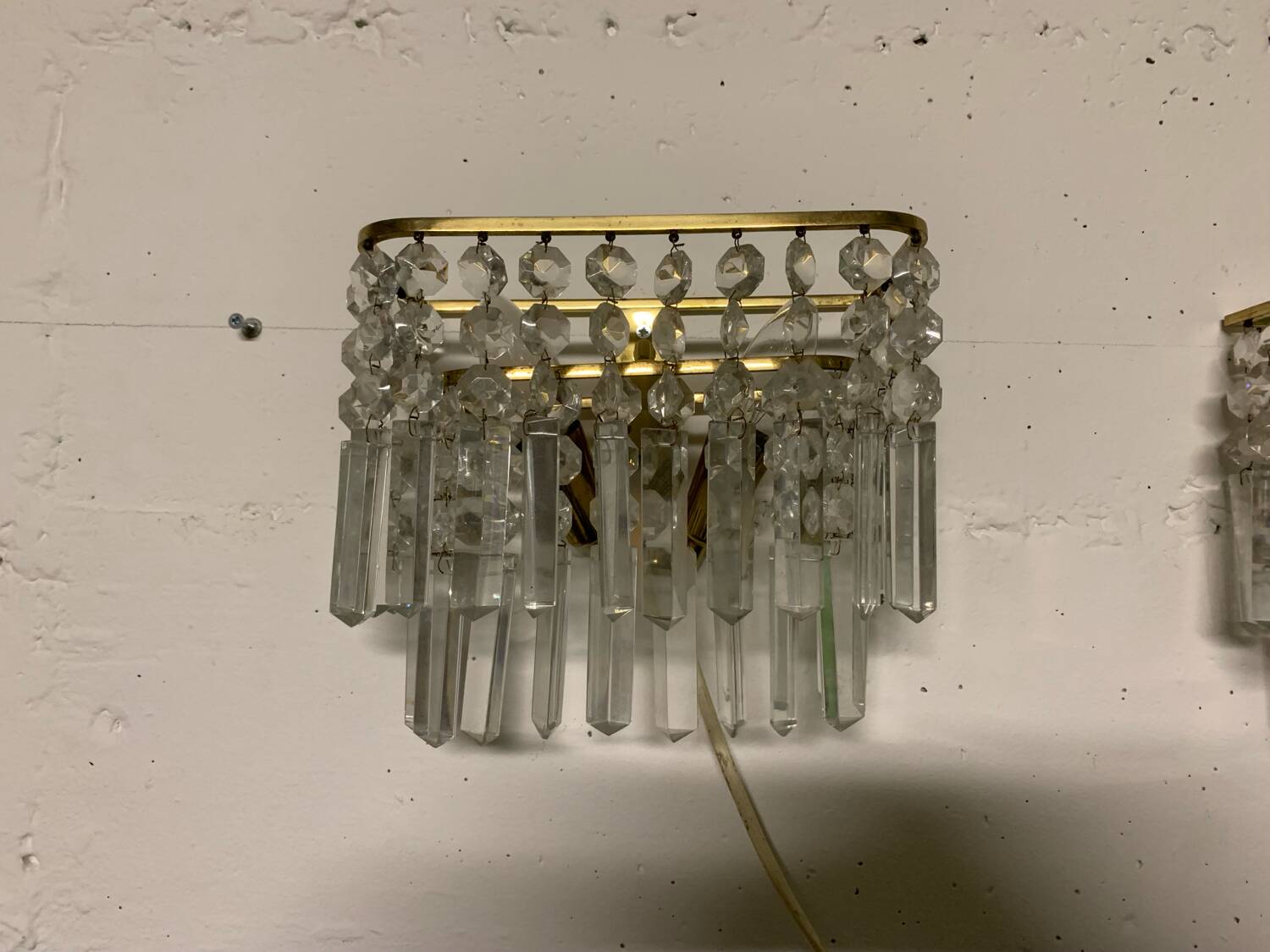Austrian crystal sconces