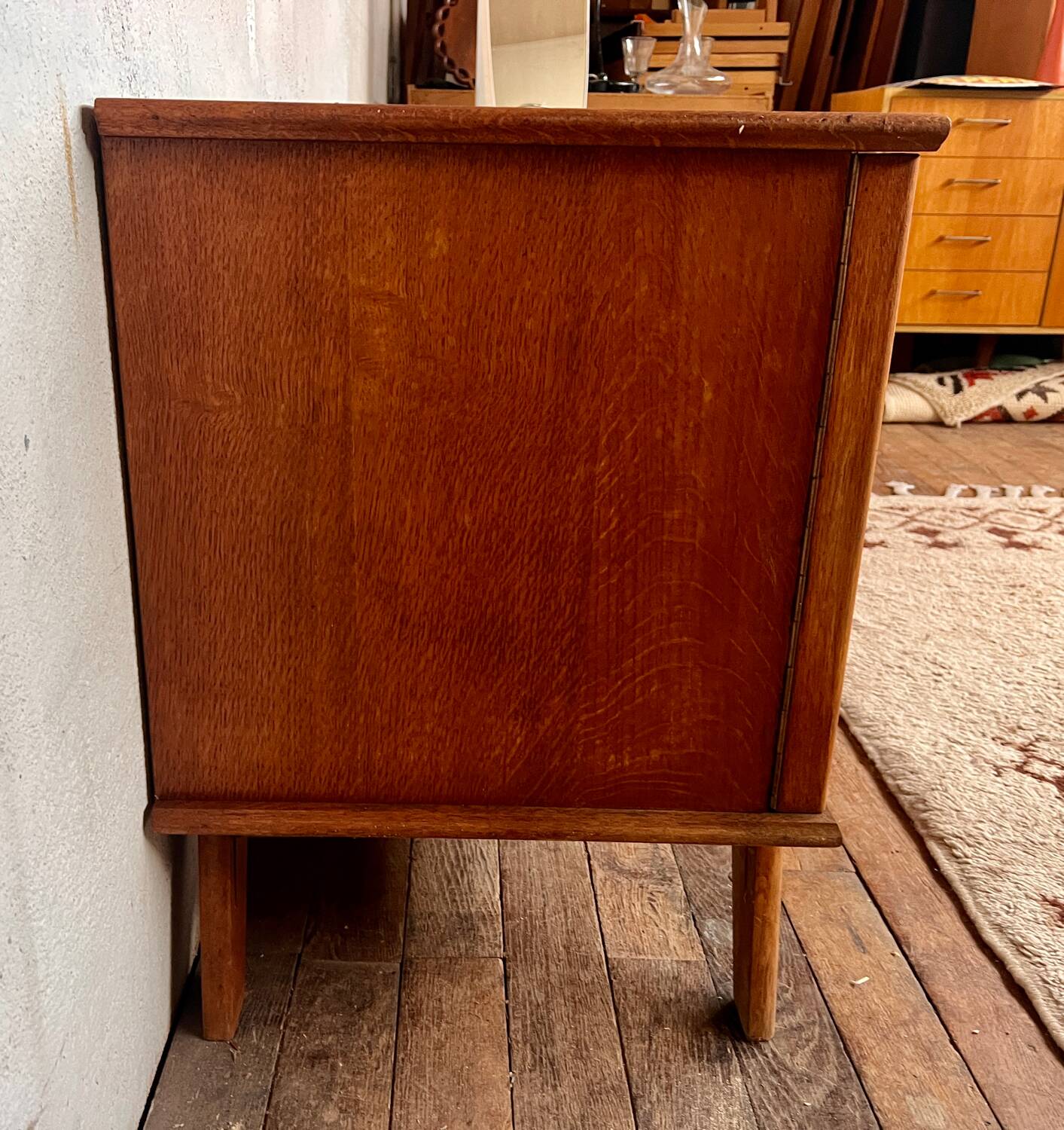 Vintage Scandinavian TV cabinet sideboard