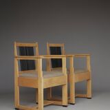 Art Deco Armchairs by Cor Alons for Winterkamp & van Putten, 1920s, Set of