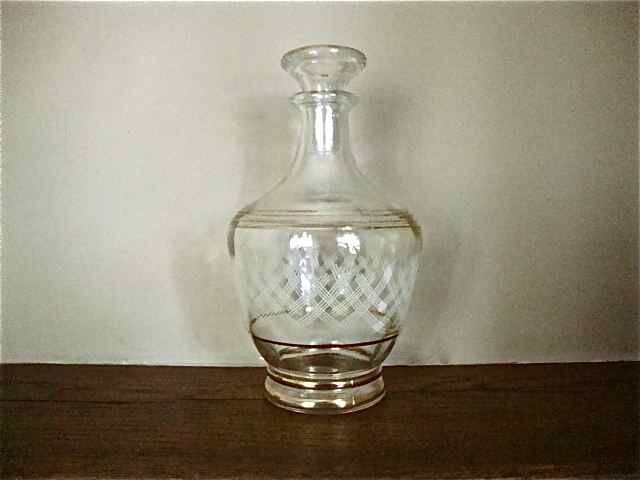 Carafe and liqueur glasses 70s