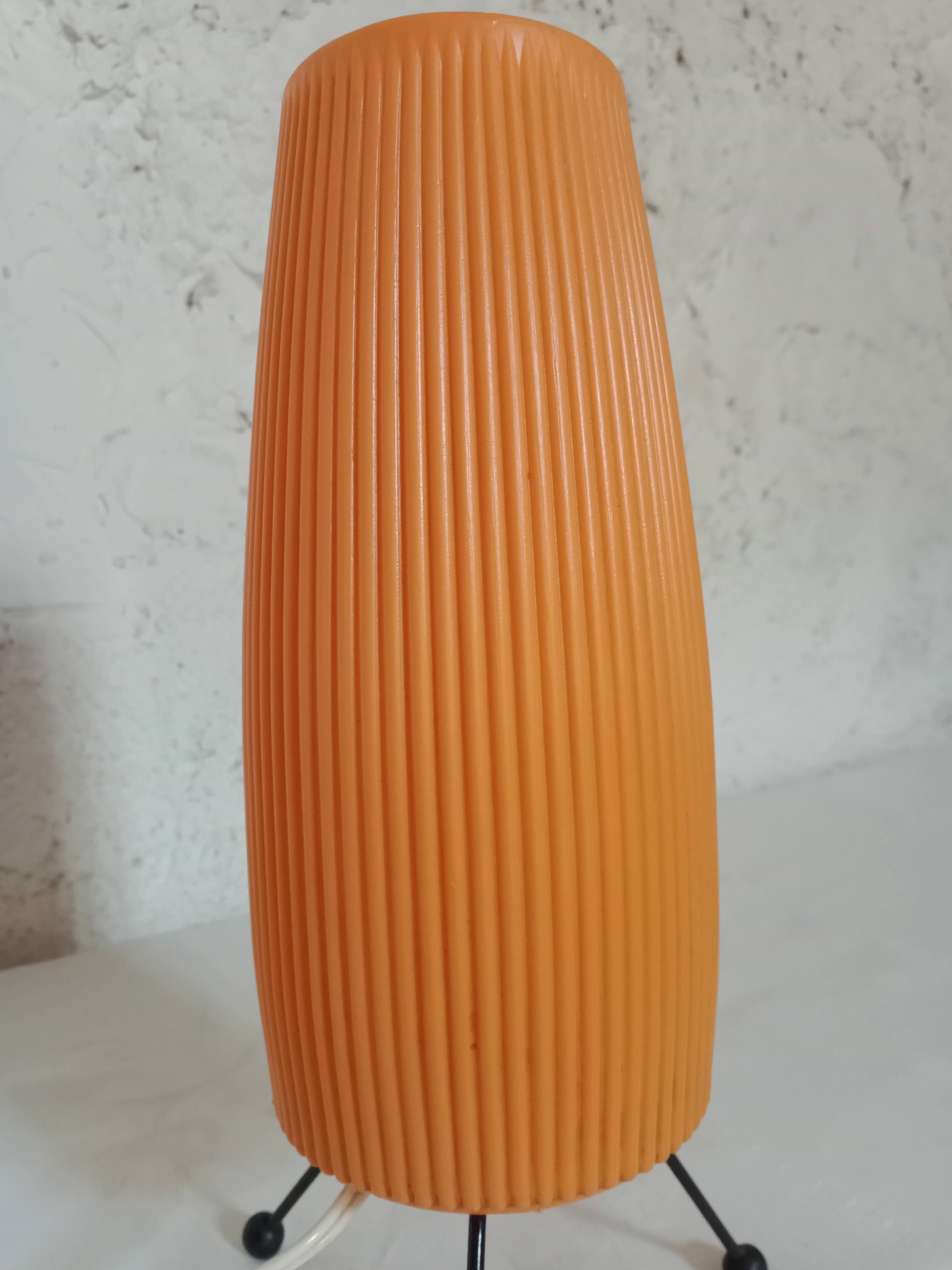Vintage lamp orange brand zan