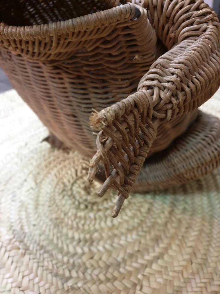 Frog magazine door rattan