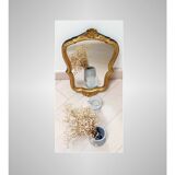 Miroir ancien coquillage