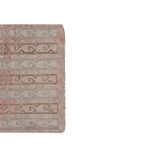 Vintage Turkish rug from Oushak, hand-woven 75x230 cm