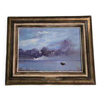 Oil on panel