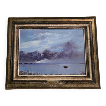 Oil on panel