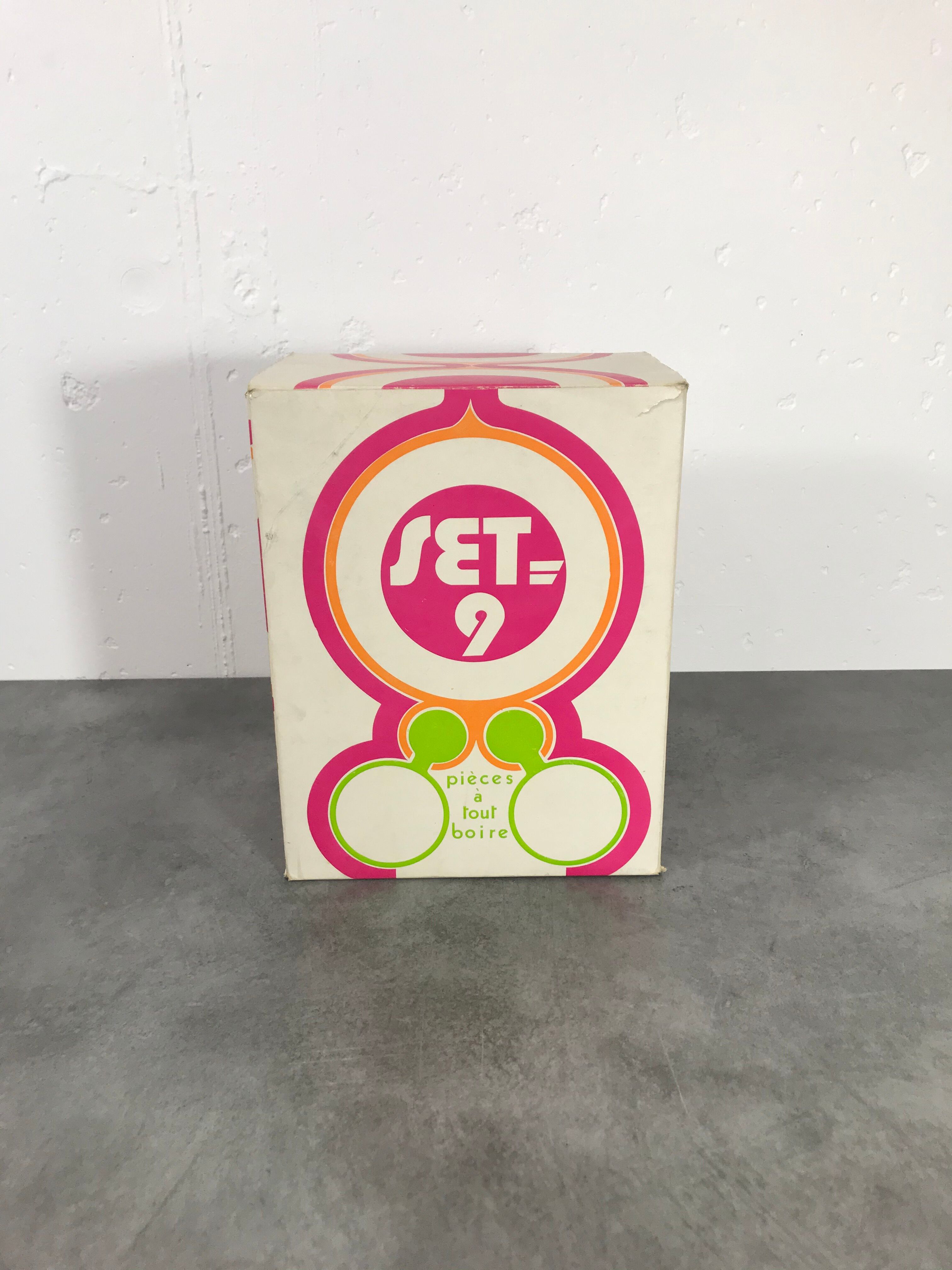 Service for orangeade JP Vitrac