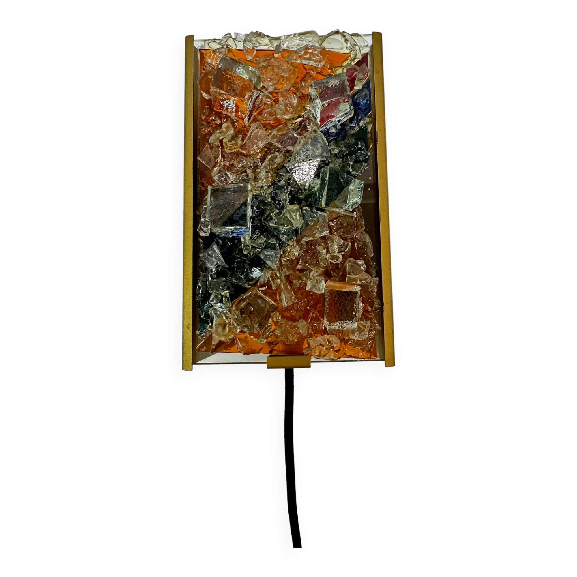 Cosack leuchten glass wall lamp , 1970's