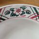4 antique deep plates from Sarreguemines