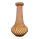 Victorian satin glass vase by Stevens and Williams, 1880s.