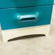 Commode vintage bleu canard 1970