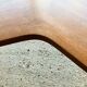 Vintage Scandinavian boomerang coffee table with folding extensions by Samcom, 1960