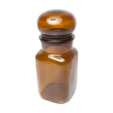 Pharmacy in smoked glass pot