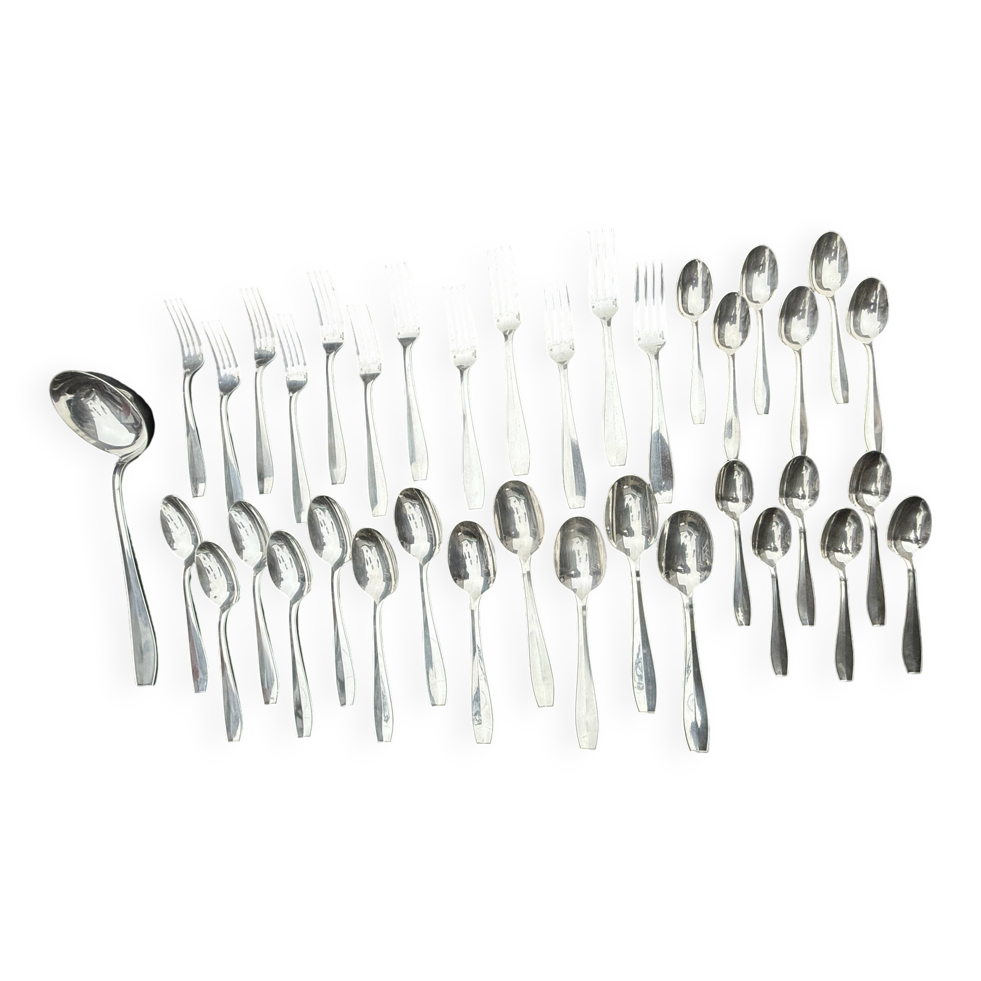 Christofle 37-piece cutlery set, Atlas model