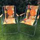 Pair of camping armchairs