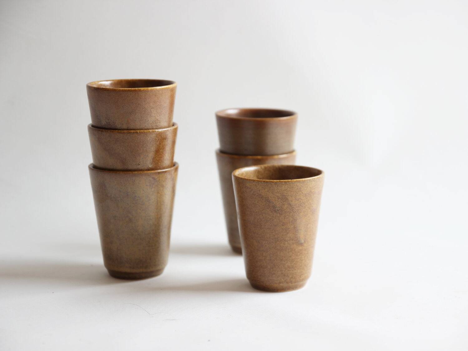 Set of 6 Digoin cups