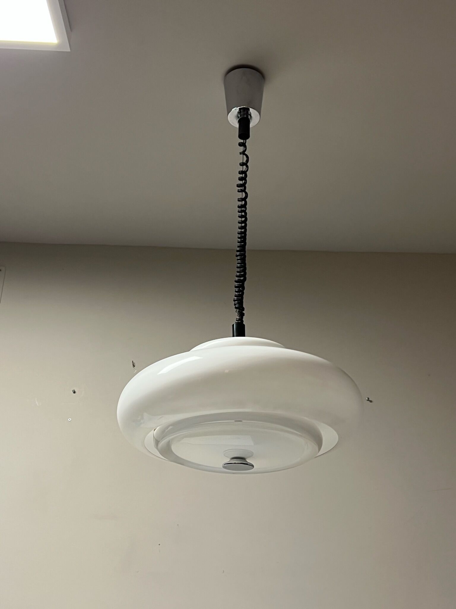 Vintage 60s, mid century hanging lamp, Fratelli Giannelli Firenze Italy