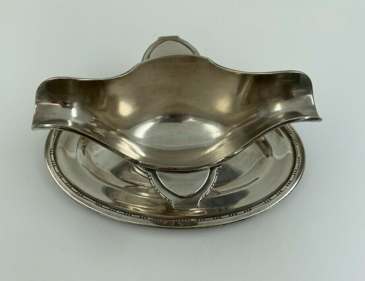 Silver metal sausage 88595 poincon double piedouche net