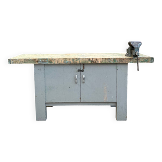 Old carpenter's workbench