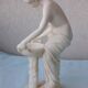 Alabaster nude statuette