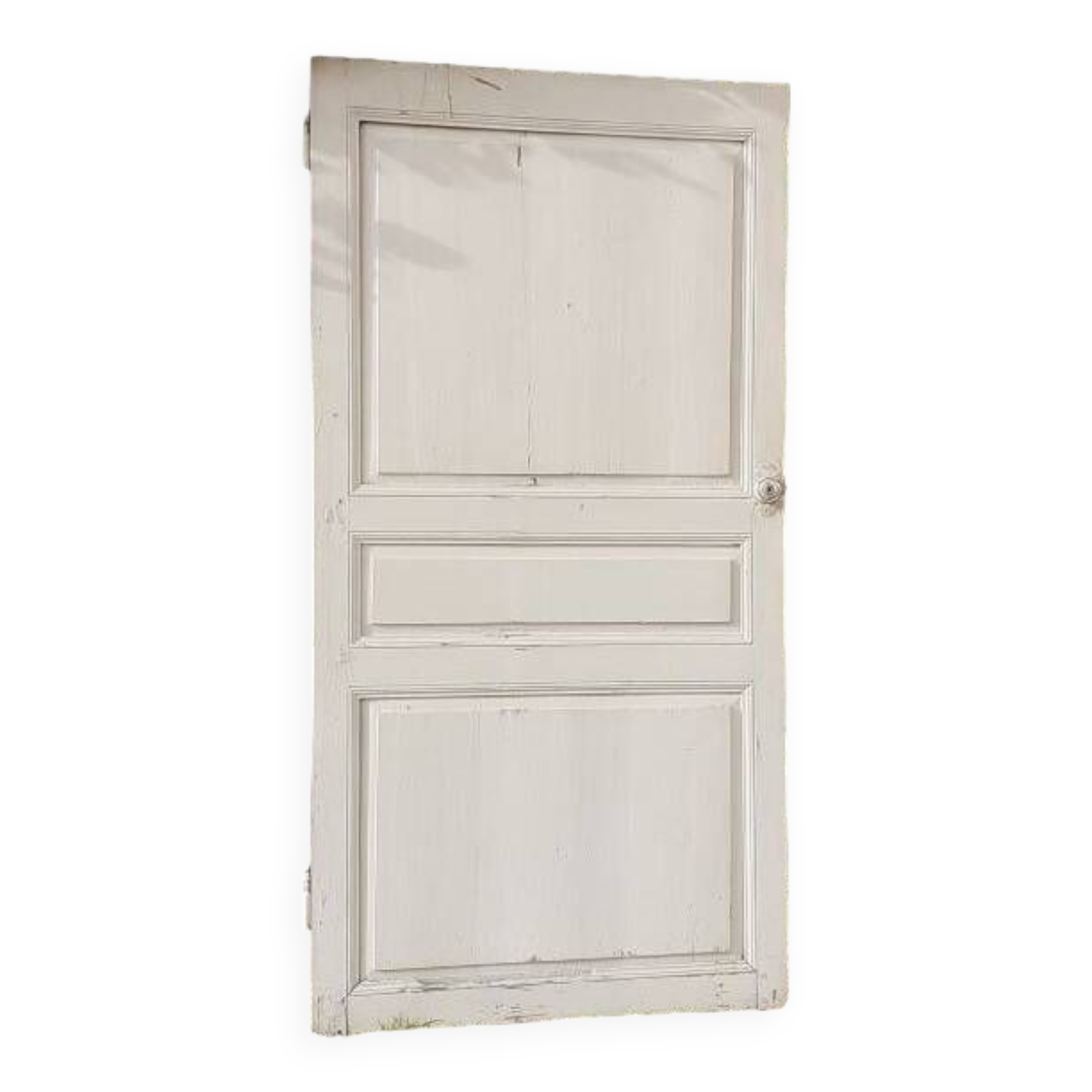 Small 18th century cupboard door h171.5x87.5cm old