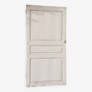 Small 18th century cupboard door h171.5x87.5cm old