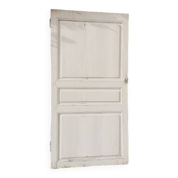 Small 18th century cupboard door h171.5x87.5cm old