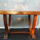 Art Deco lyre table 2 extensions 4/8 guests