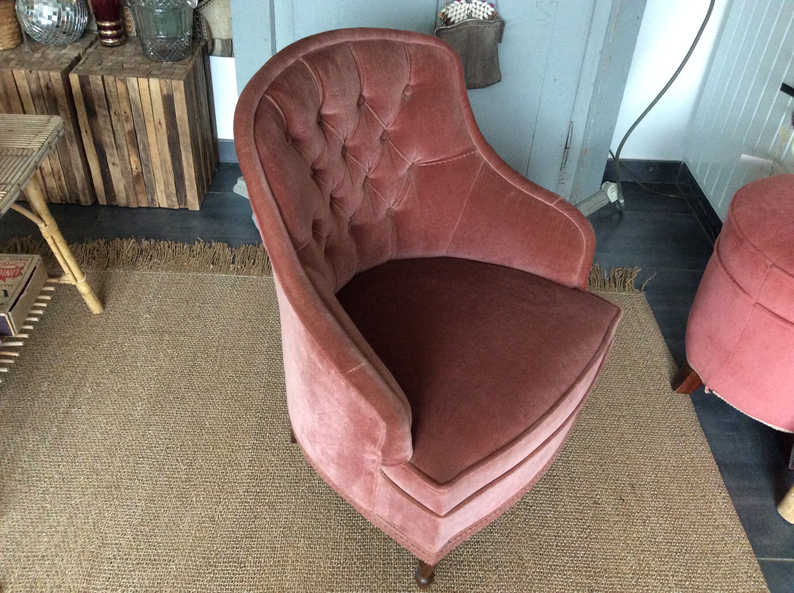 Fauteuil crapaud