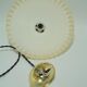 Suspension en opaline jaune