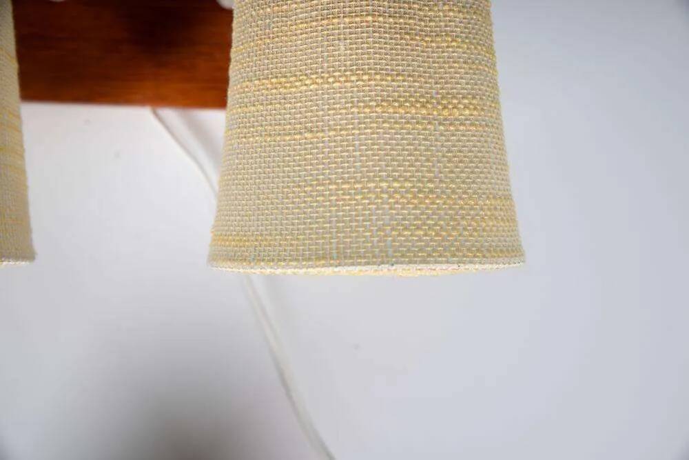 Vintage teak wall lamp for bedside, wall lamp Sweden 1960s