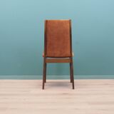 Set of six beech chairs, Danish design, 1960s, production: Denmark