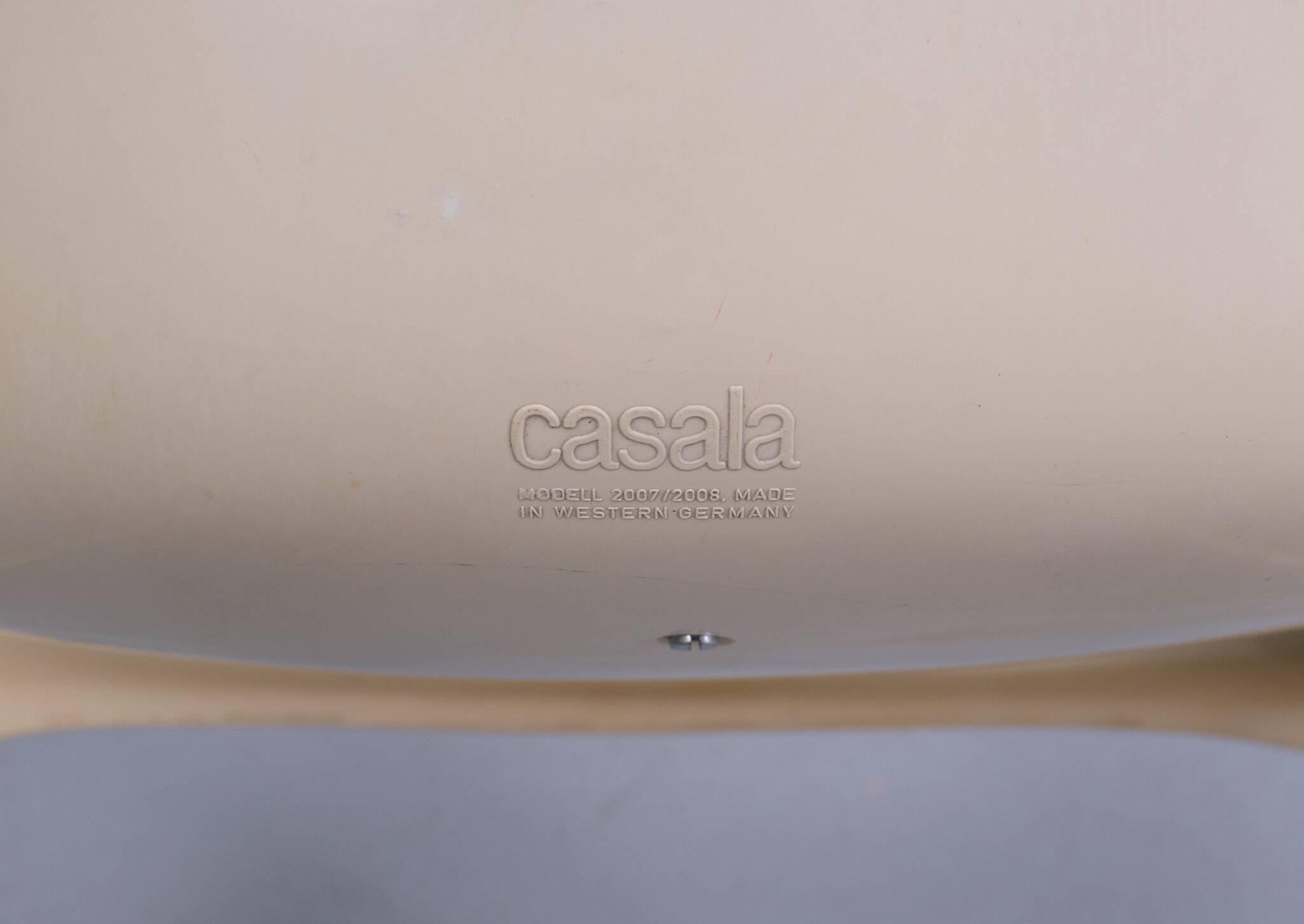 Casalino Fiberglass Chair by Alexander Begge for Casala, 1974