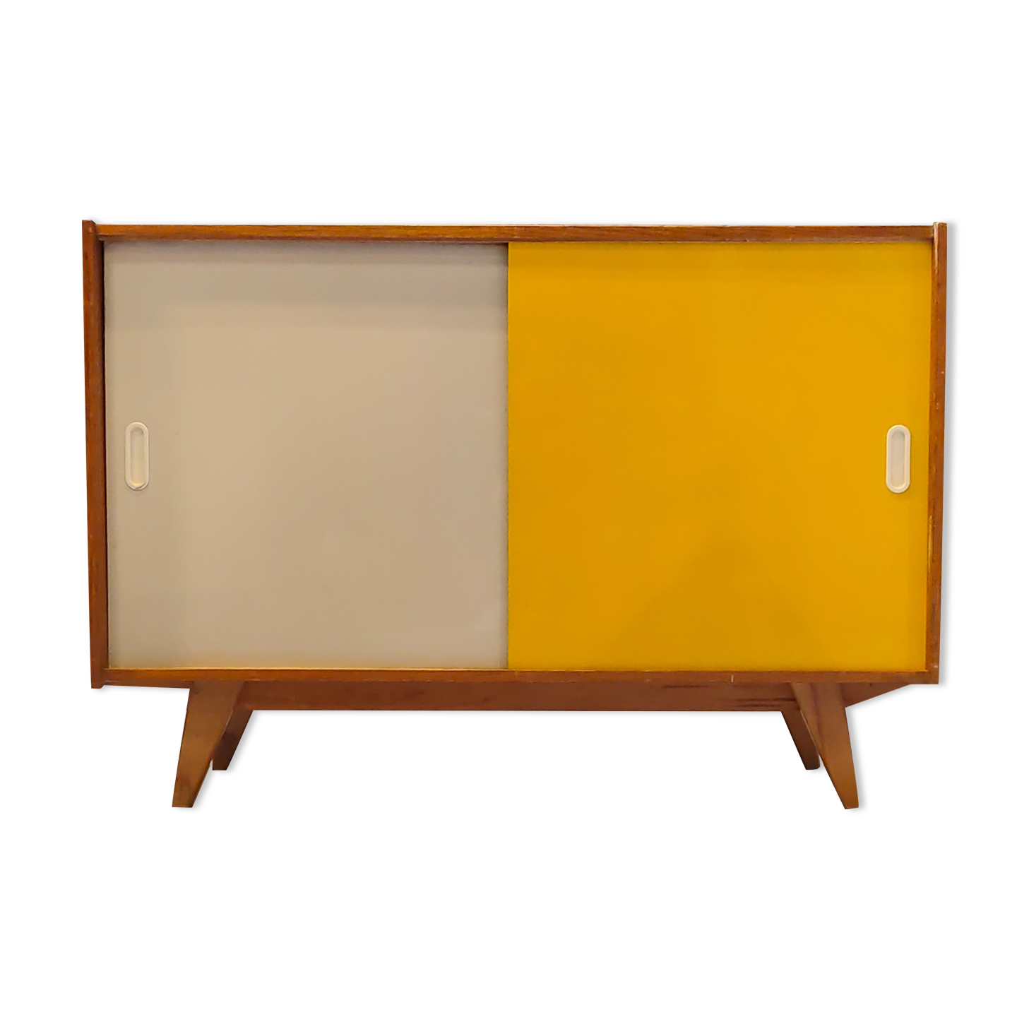 Yellow U 452 sideboard by Jiri Jiroutek for Interier Praha 1960