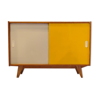 Buffet U 452 jaune par Jiri Jiroutek pour Interier Praha 1960