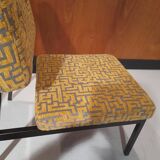 Pair Pierre Guariche style armchairs from the 50s