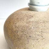 Lampe galet pierre naturelle vintage