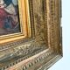 Antique seaside oil painting, c. 1845