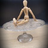 Chopped transparent pie dish