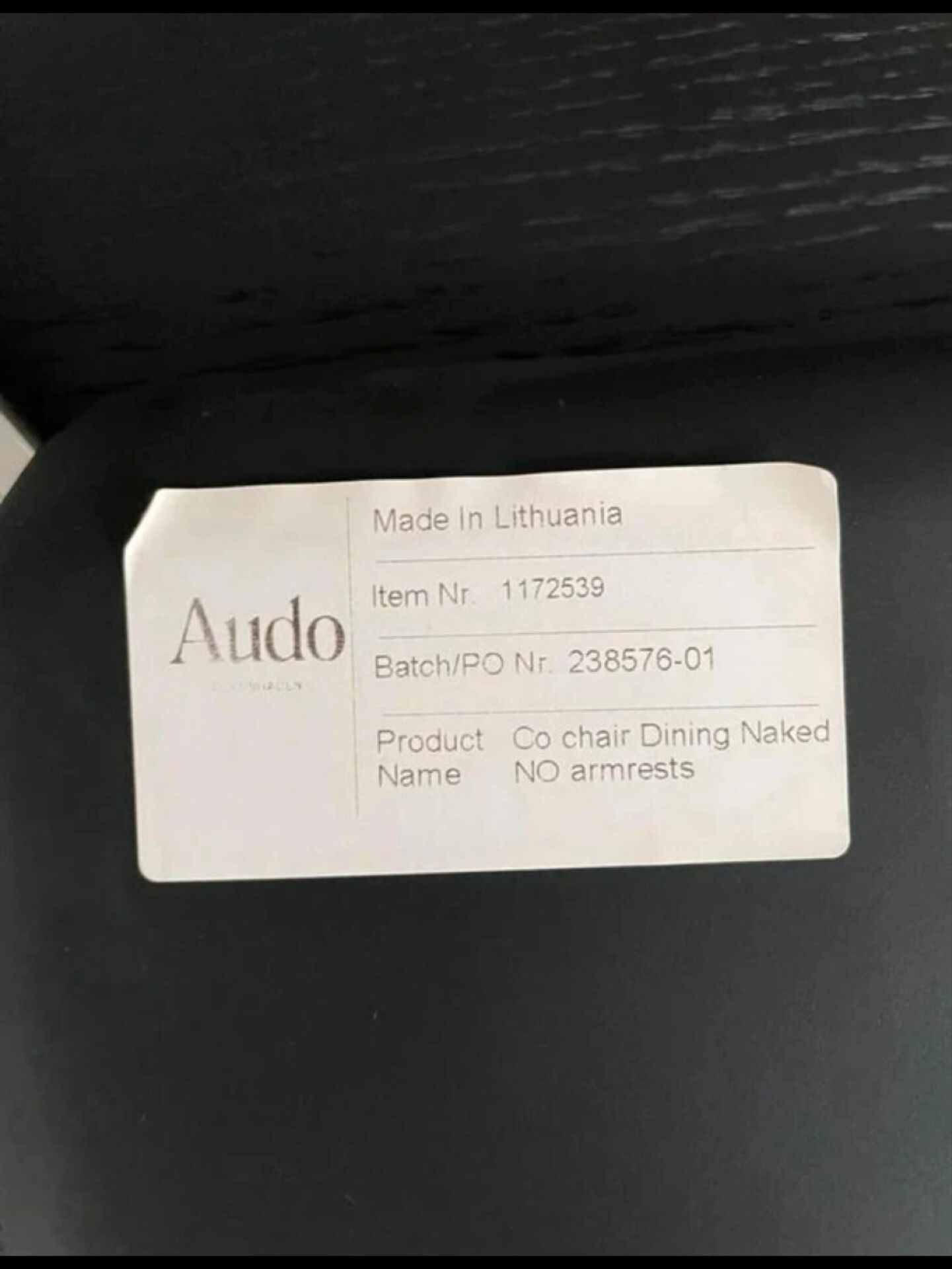 Audo Copenhagen Co-Chair