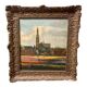 Painting dutch school, Bulb fields