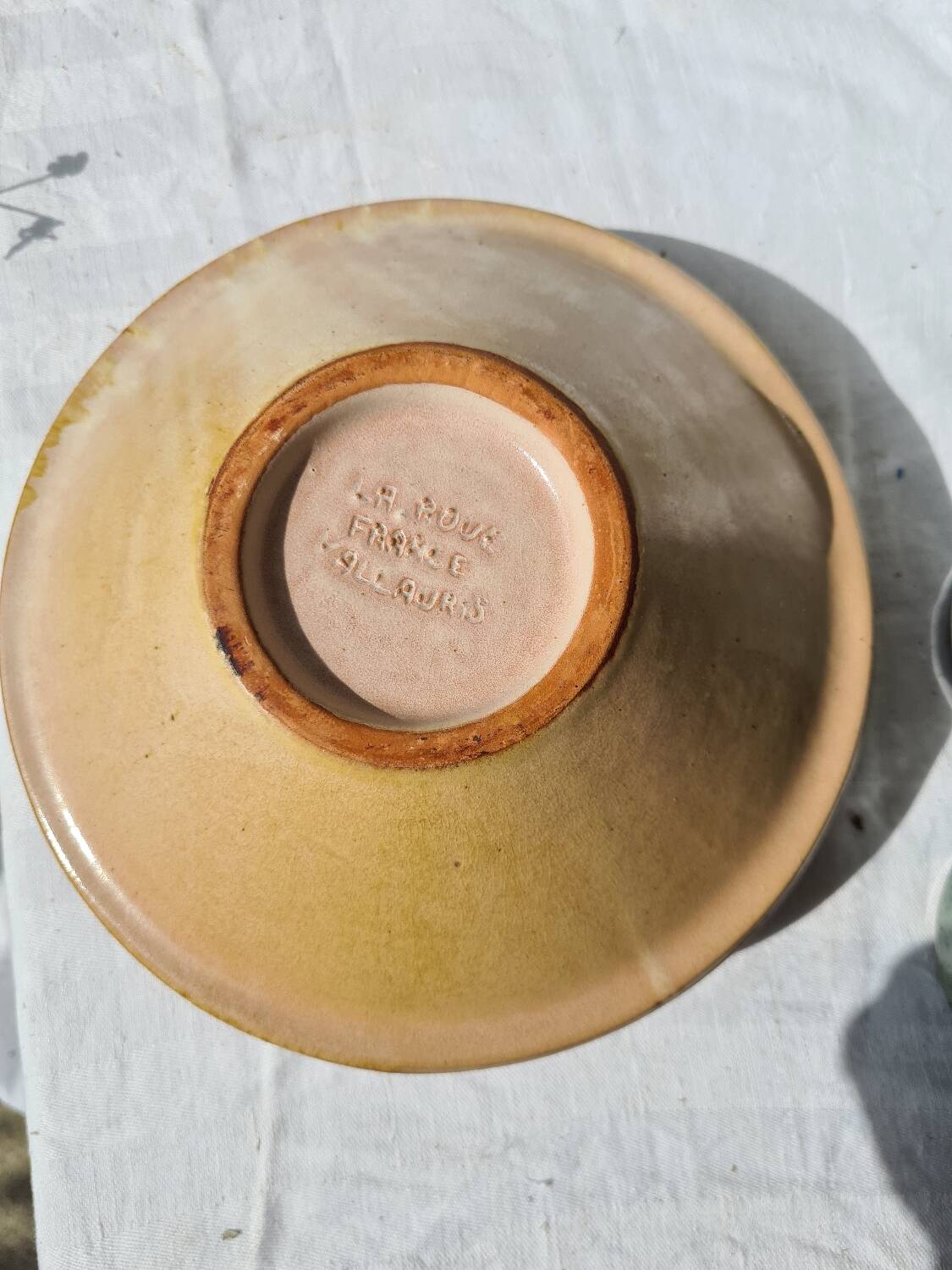 Three soup plates La Roue Vallauris