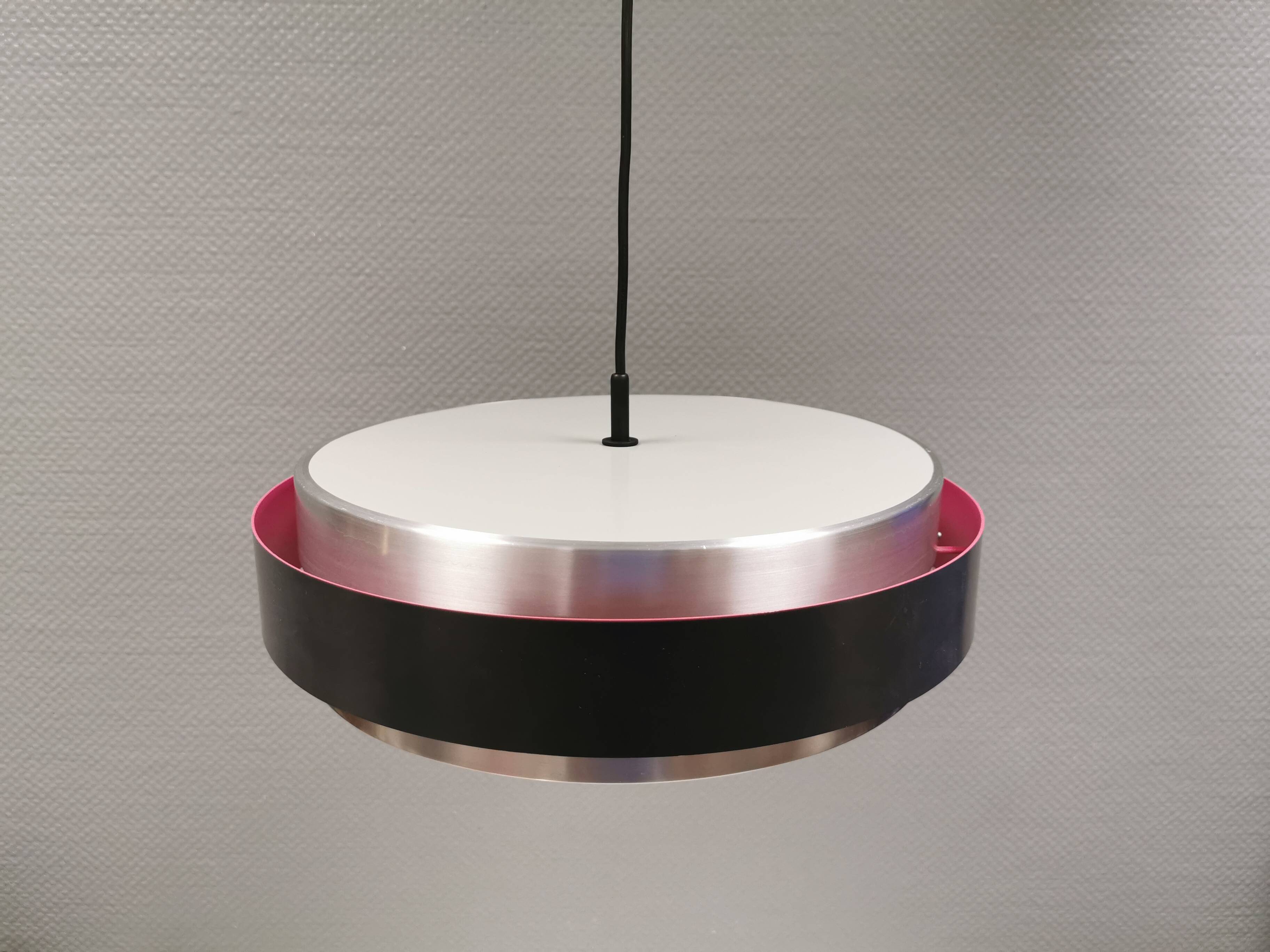 Rare Sera hanging lamp, designed by Jo Hammerborg for Fog & Mørup in 1968