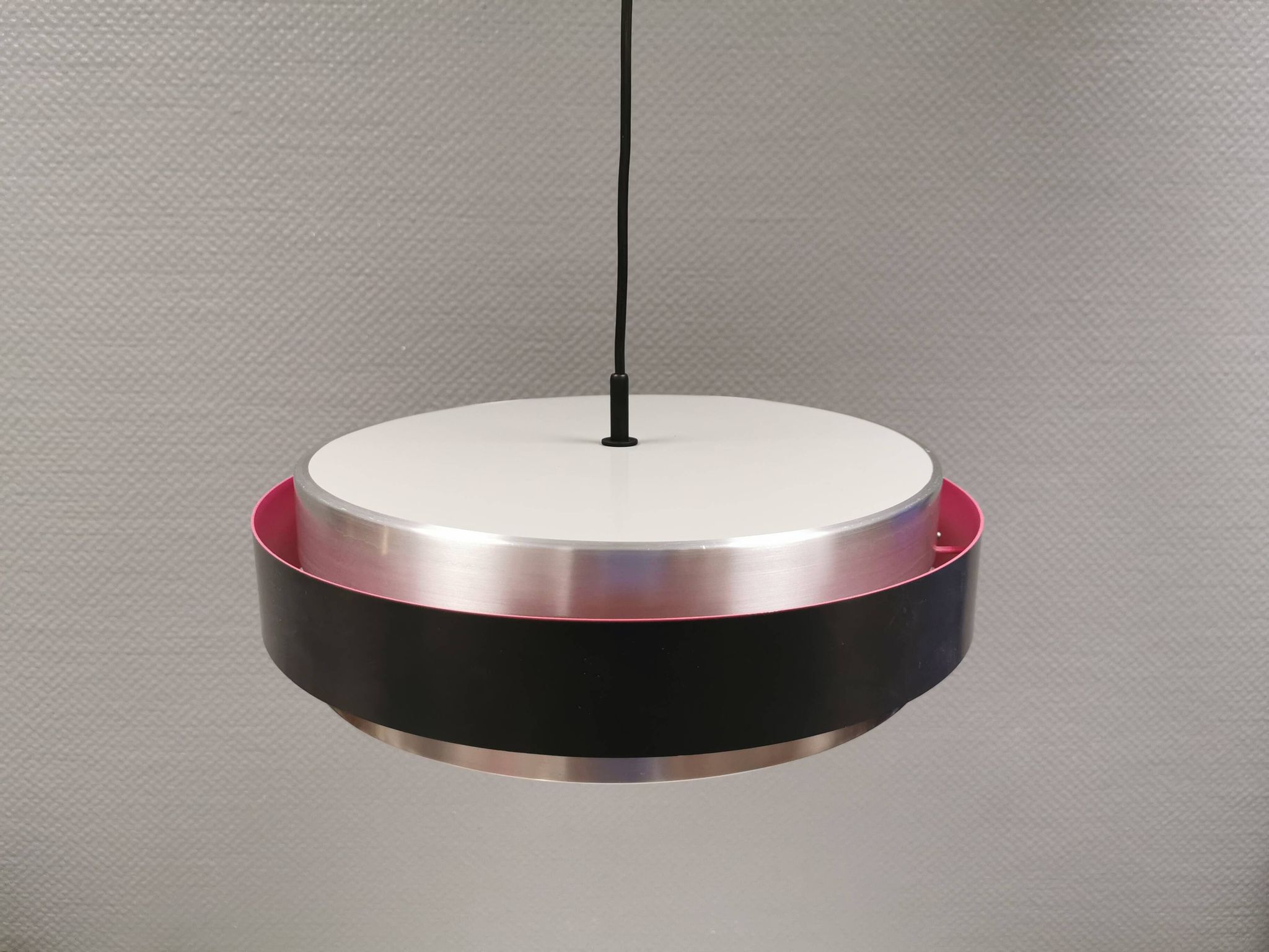 Rare Sera hanging lamp, designed by Jo Hammerborg for Fog & Mørup in 1968