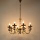 Mid-century Chandelier by Kamenicky Senov, Czechoslovakia, 1970's.