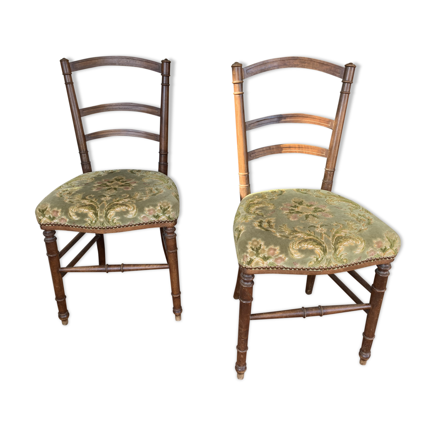 Paire de chaises de chambre